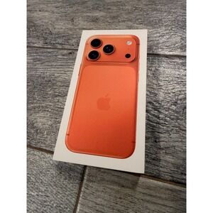 Apple iPhone 17‎ PRO EMPTY BOX Orange Original 1TB MGT4LL/A OEM Gift Idea Gag